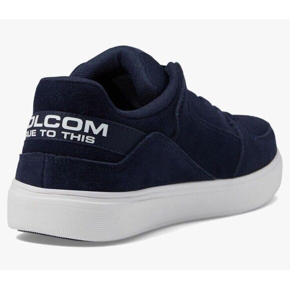 Volcom Z9928 Navy‎ Suede Evolve High Top SD Comp Toe Men's Shoes Size 9 W - Picture 3 of 10